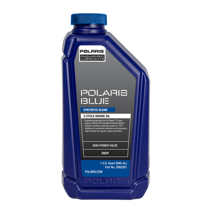 Polaris Blue Synthetic Blend 2-Cycle Oil