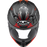 i10 HJC Pitfall Helmet -  Semiflat Black/Red