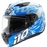 i10 HJC Pitfall Helmet -  Semiflat Gray/Blue