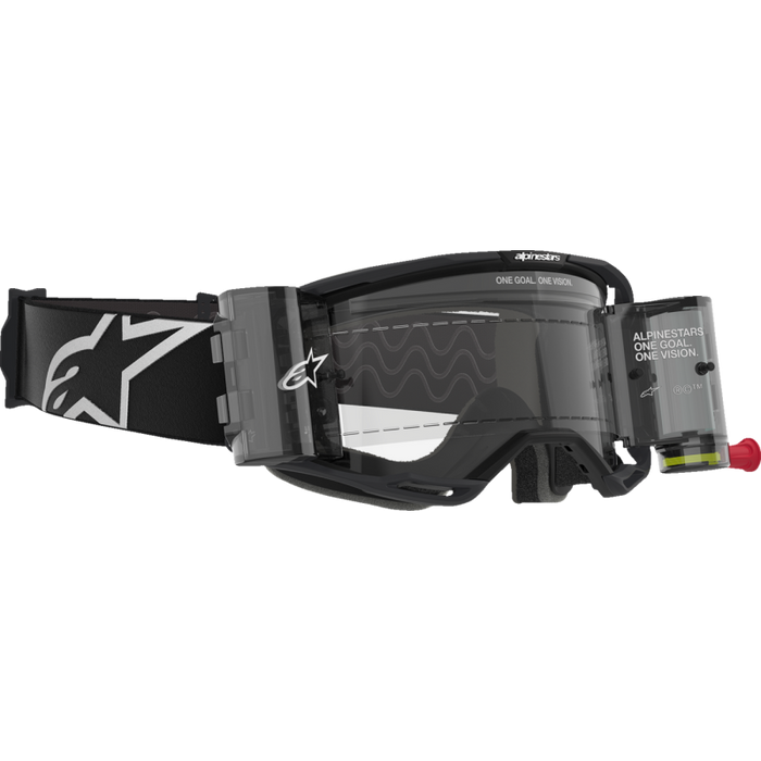 Vision 8 Roll-off Goggle - Black