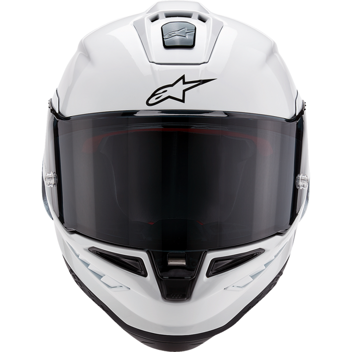 Supertech R10 Solid Helmet - Gloss White/Matte Black