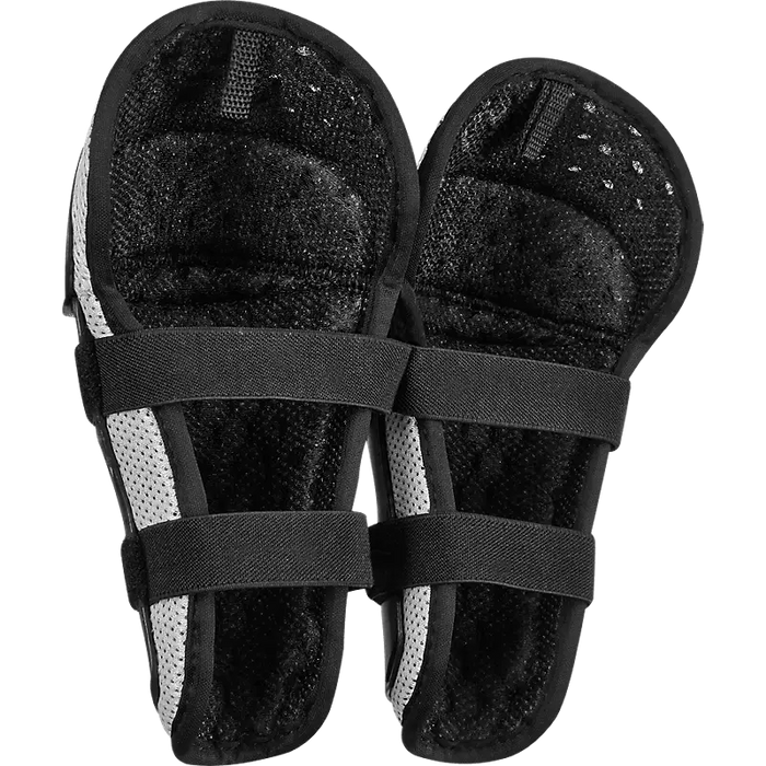 Fox Peewee Titan Knee/Shin Guard - Black/Silver