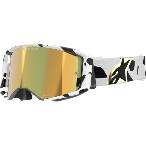 Alpinestars Supertech Corp Absolute Vision - White/Gold/Black