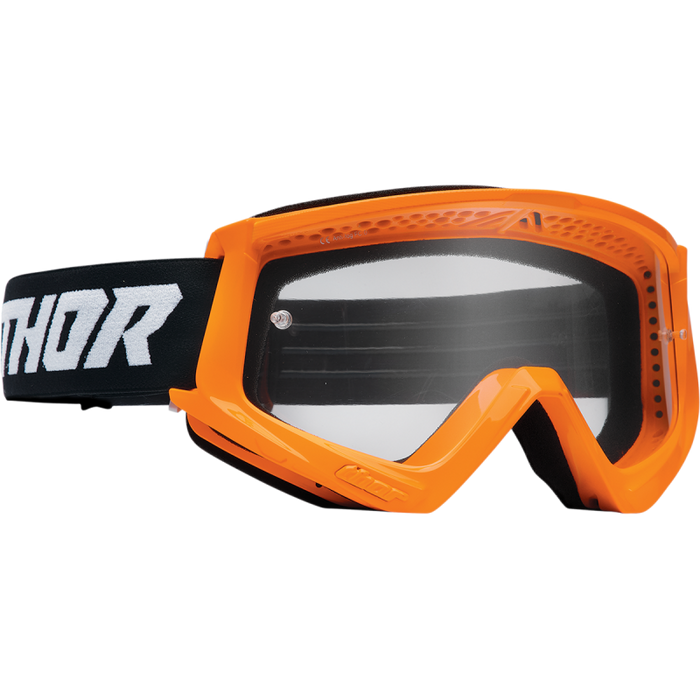 Youth Combat Racer Goggle - Orange/Black