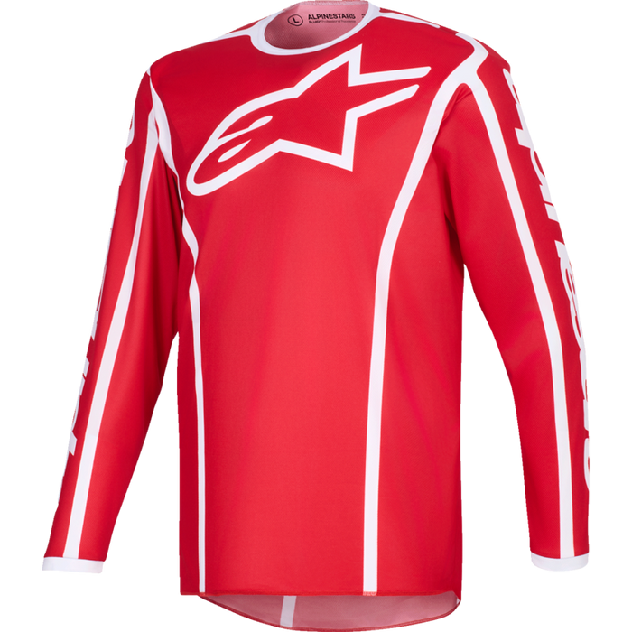 Alpinestars Fluid Apex Jersey - Red/Whitre
