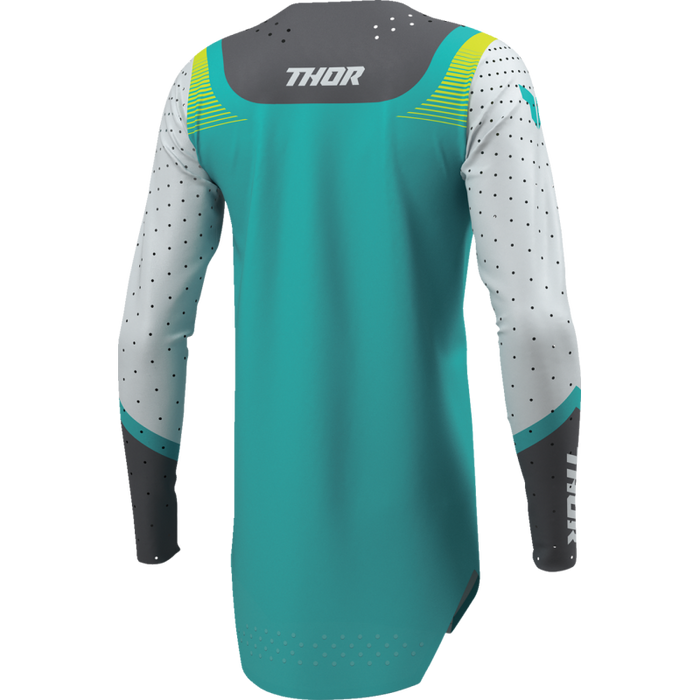 Ladies Sportmode Velocity Jersey - Gray/Aqua