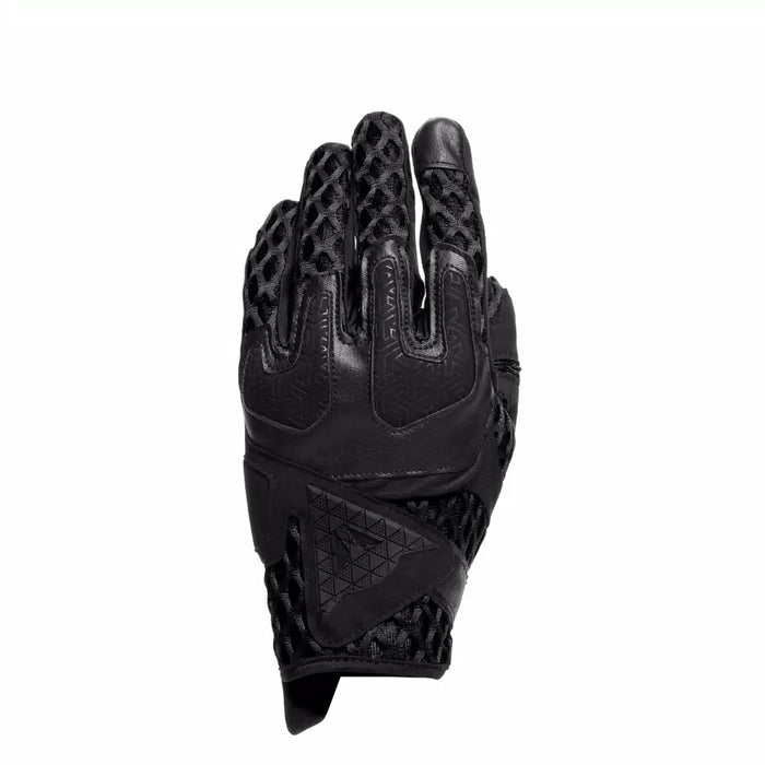 AIR-MAZE MOTORCYCLE TEXTILE SUMMER GLOVES - BLACK