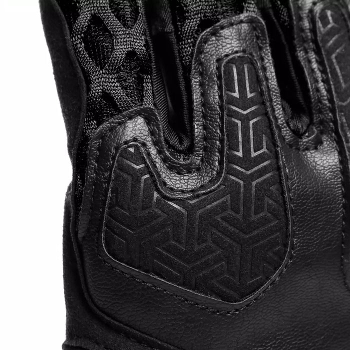 AIR-MAZE MOTORCYCLE TEXTILE SUMMER GLOVES - BLACK