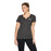 Women's Block Logo Notch Neck T-Shirt