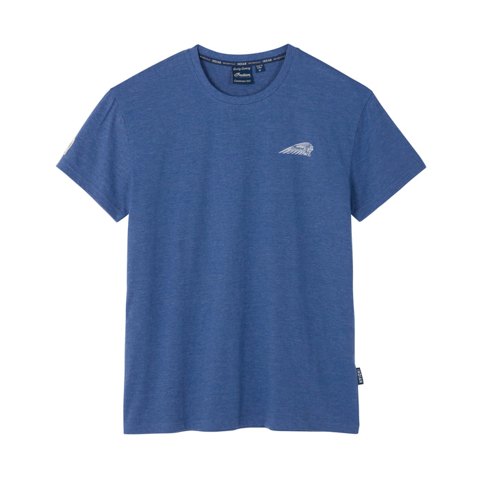 Est 1901 Checked T-Shirt - Blue