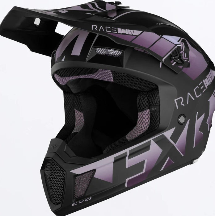 FXR Adult Clutch EVO Helmet - Grape Size XL