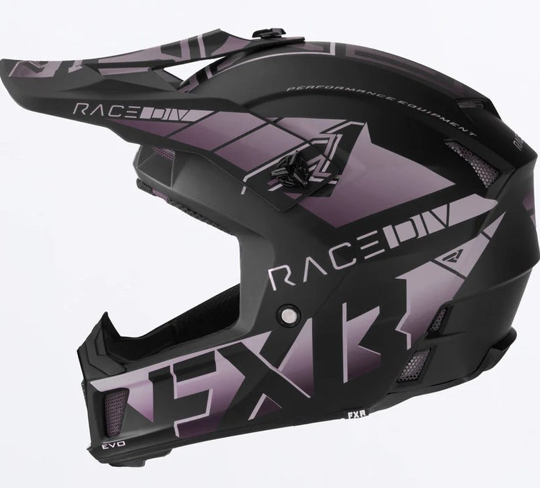 FXR Adult Clutch EVO Helmet - Grape Size XL
