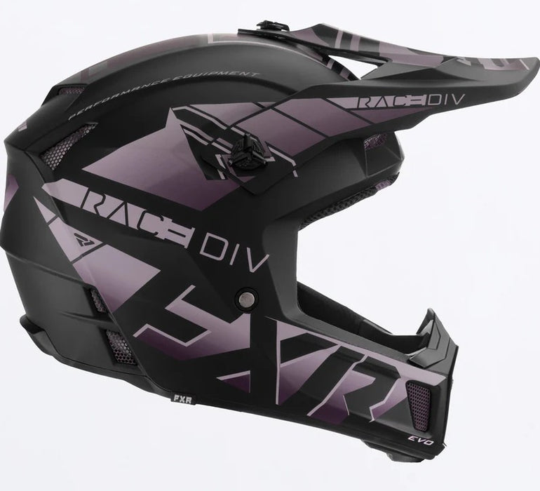 FXR Adult Clutch EVO Helmet - Grape Size XL