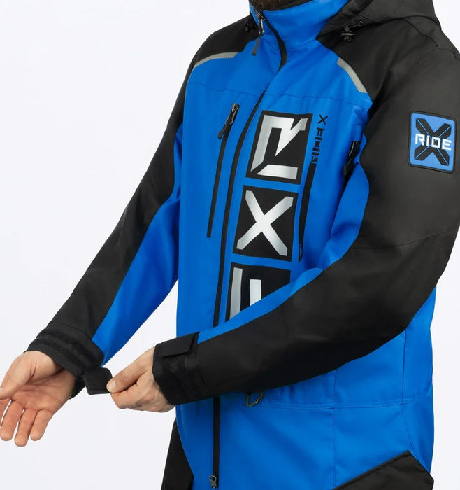 FXR Mens Recruit Lite Monosuit - Blue