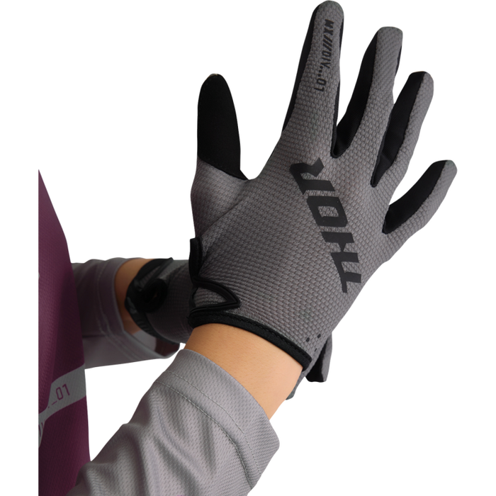 Thor Ladies Ridemode Gloves - Gray