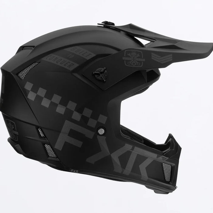 FXR Adult Clutch Gladiator Helmet - Black OPS