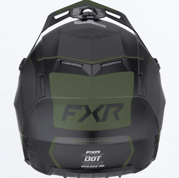 FXR Adult Clutch EVO Helmet - Black/Army