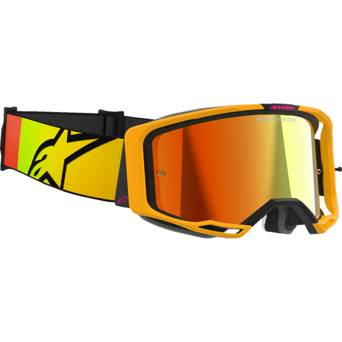 Alpinestars Vision 8 Corp Goggle - Yellow/Pink
