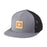 Leather Patch Cap - Gray