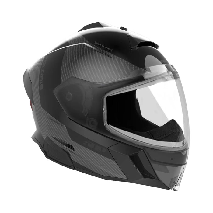 509 Delta V Carbon Fiber Commander Helmet - Black