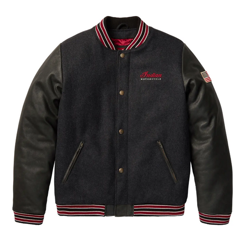 Indian Motorcycle Mens Varsity Jacket
