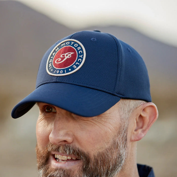 Script Icon Performance Cap - Navy