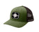 Polaris Ellipse Patch Trucker Hat - Cypress