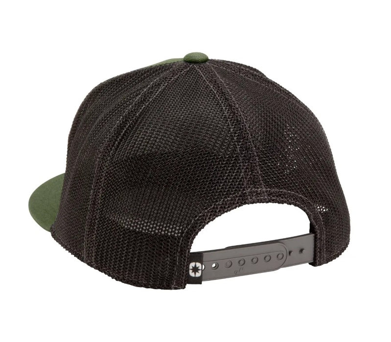 Polaris Ellipse Patch Trucker Hat - Cypress