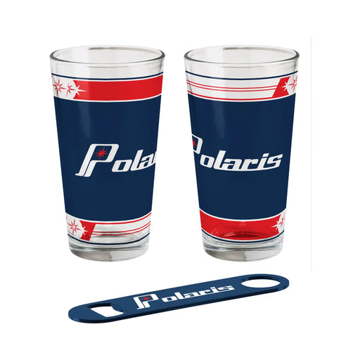 Pint Glasses with Opener