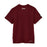 Distressed Block Logo Tee - Port