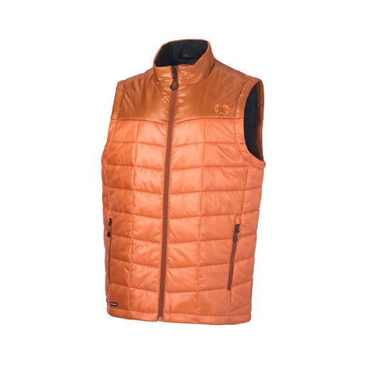 Men's Roseau Quilted Vest - Rust