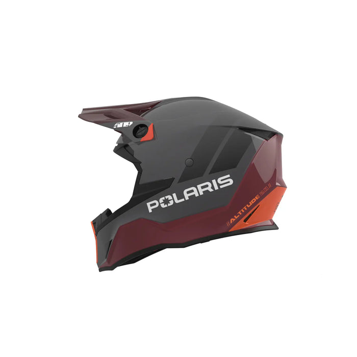 509 X Polaris Altitude 2.0 Helmet - Maroon/Grey