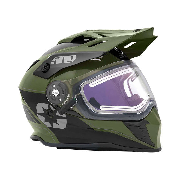 509 Delta R3L Helmet - Green/Black