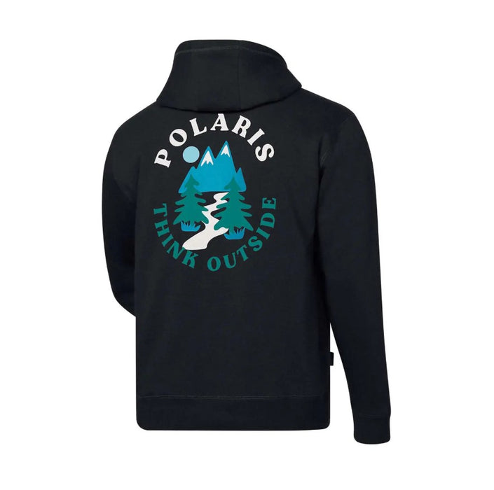 Polaris Men's Think Outside Hoodie - Black