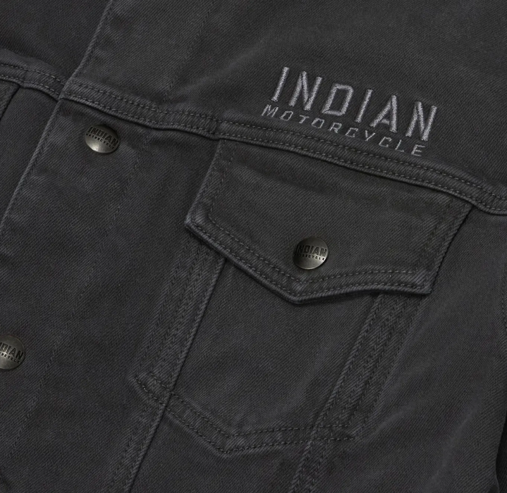 Indian Motorcycle Mens Rockingham Denim Jacket