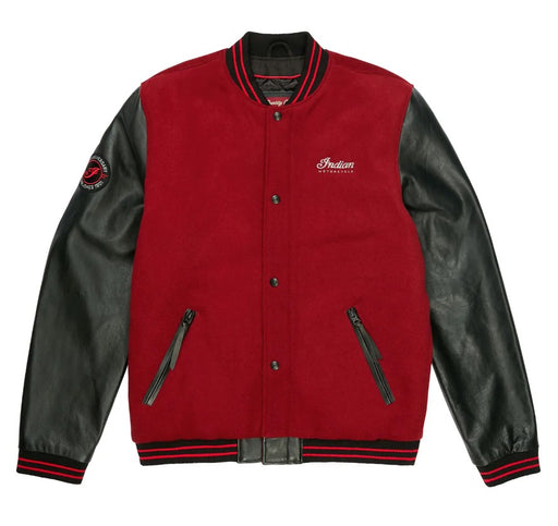 Indian Motorcycle 125th Unisex Varsity Jacket - Red
