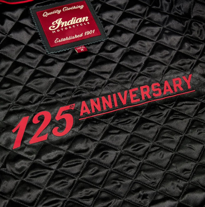 Indian Motorcycle 125th Unisex Varsity Jacket - Red
