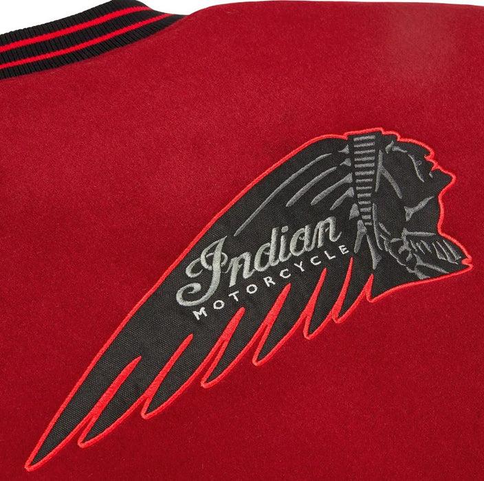 Indian Motorcycle 125th Unisex Varsity Jacket - Red