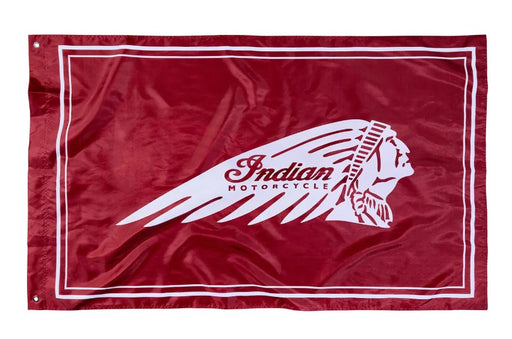 Indian Motorcycle Headdress Flag