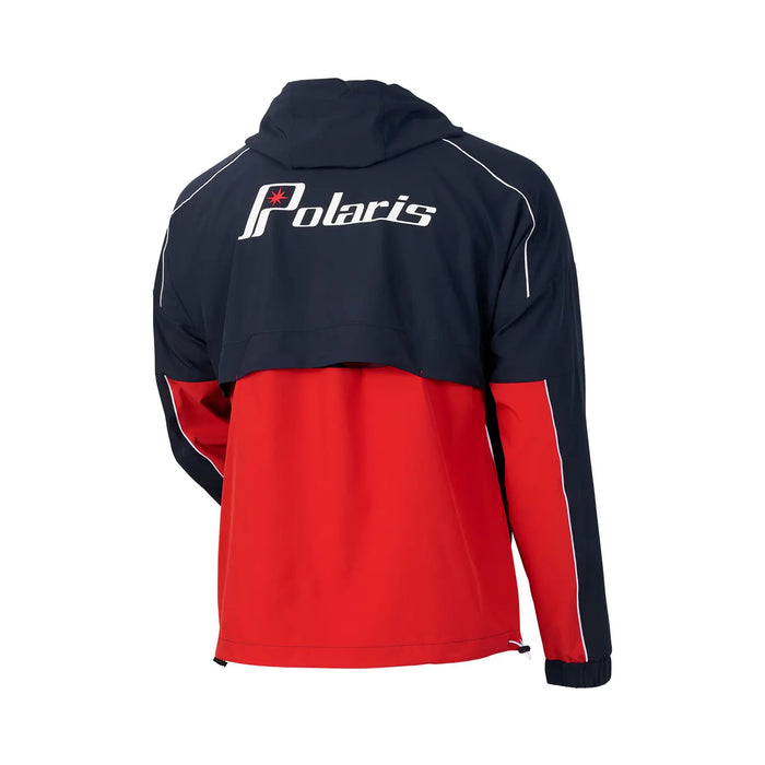 UNRL x Polaris DWR Track Jacket - Red/Navy