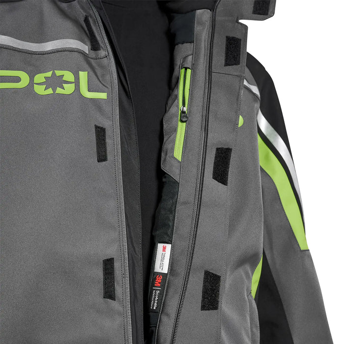 Men's Northstar Jacket 3.0 - Black/Lime