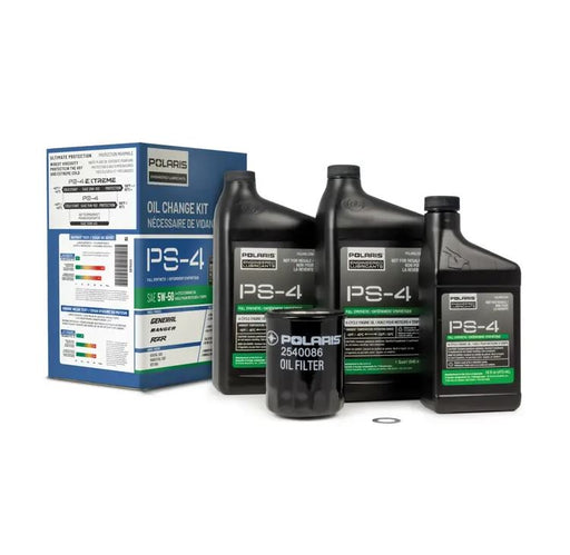 Polaris Full Synthetic Oil Change Kit - Ranger & RZR