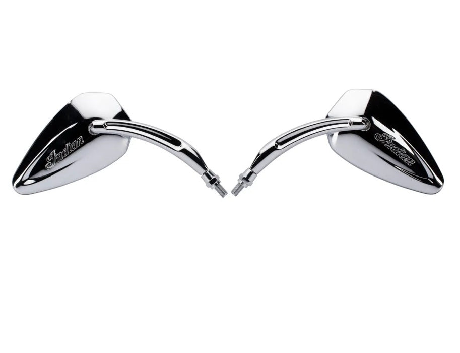 Indian Motorcycle Pinnacle Mirrors in Chrome - Pair