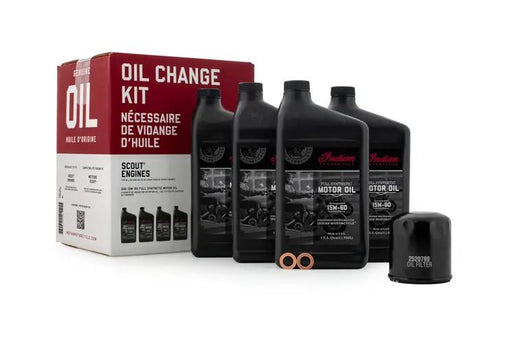 Indian Motorcycle Scout Oil Change Kit