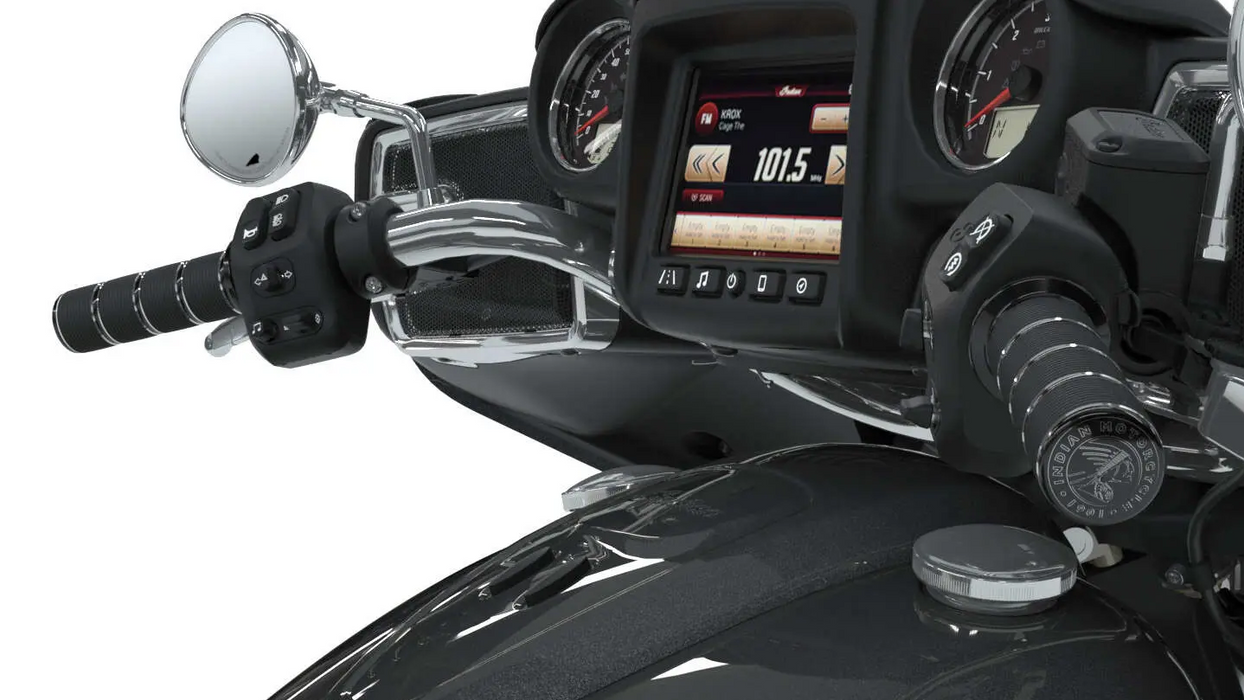 Indian Motorcycle Select Handlebar Grips - Black