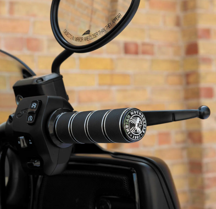 Indian Motorcycle Select Handlebar Grips - Black
