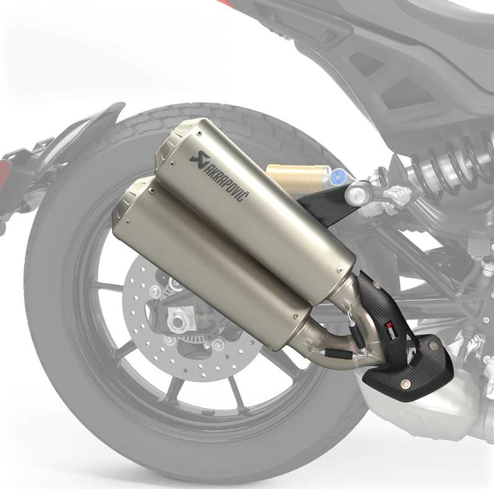 Low Mount Slip-On Exhaust by Akrapovic