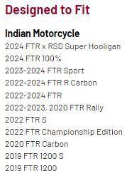 Indian Motorcycle FTR Oil Change Kit