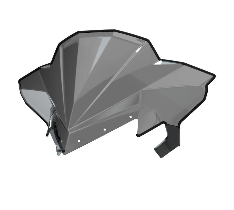 Polaris Snow Mid Windshield, Smoke - 2884934