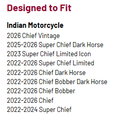 Indian Motorcycle 5 in Mid Rise Handlebars - Black